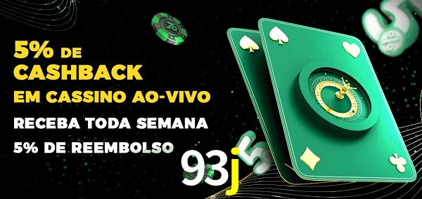 Promoções do cassino ao Vivo 93j